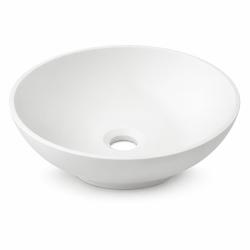 Chiuvetă mică Solid S, Solid Surface, rotundă, 30 x 30 x 11 cm, alb mat, 1208953273